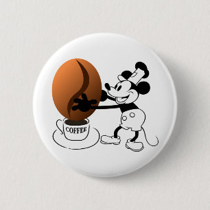 Coffee Bean Button