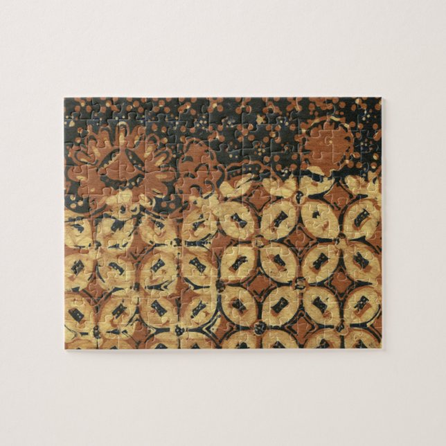 Coffee Bean Earthy Boho Rustic Jigsaw Puzzle (Horizontal)