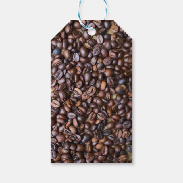Coffee Bean Gift Tag (Front)