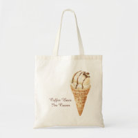 Coffee Bean Ice Cream Cone