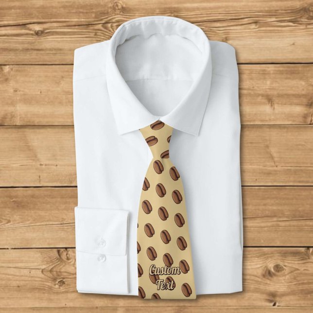 Coffee Bean Icon Tie (Creator Uploaded)