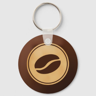Coffee Bean Key Ring