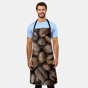 Coffee Bean Pattern Apron