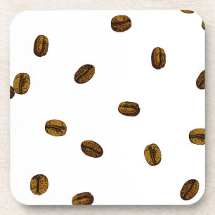 Coffee Bean Pattern Coaster