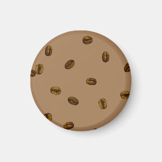 Coffee Bean Pattern Magnet