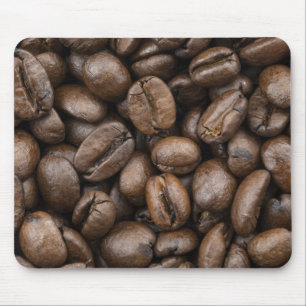 Coffee Bean Pattern Mouse Pad