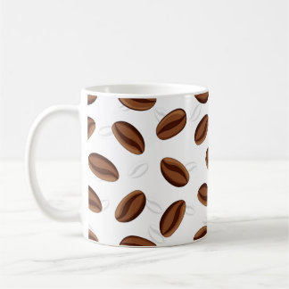 Coffee bean pattern Mug