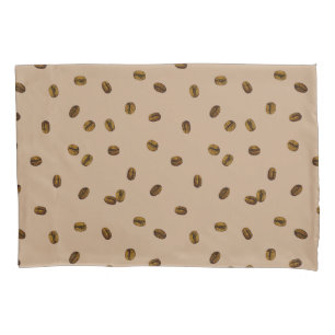 Coffee Bean Pattern Pillowcase