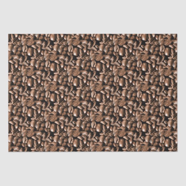 Coffee bean pattern tissue paper (Front)