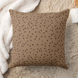 Coffee Bean Polka Dots Cushion