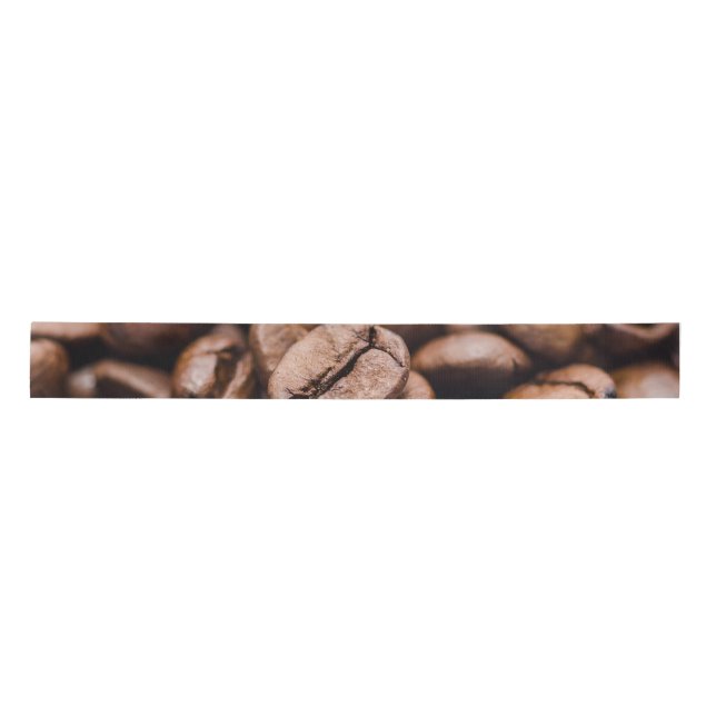Coffee Bean Satin Ribbon (Front)
