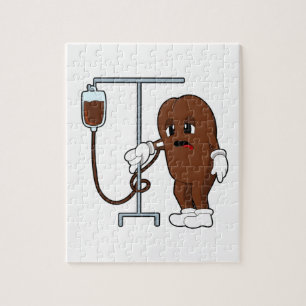 Coffee bean with Coffee pot Jigsaw Puzzle
