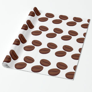 Coffee Bean Wrapping Paper