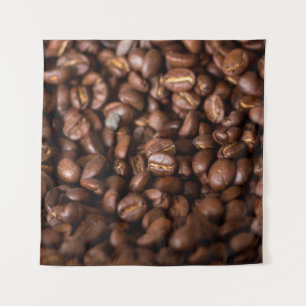Coffee Beans Backgroundabstract, aroma, background Tapestry