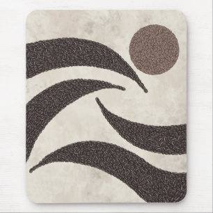 Coffee Beans-Bean Bliss Sunrise Mouse Pad