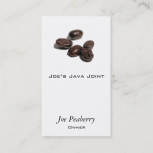 Coffee Beans Business Card