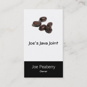 Coffee Beans Business Card