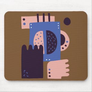 Coffee Beans - Caffeine Lover Art Mouse Pad