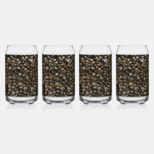 Coffee Beans Can Glass