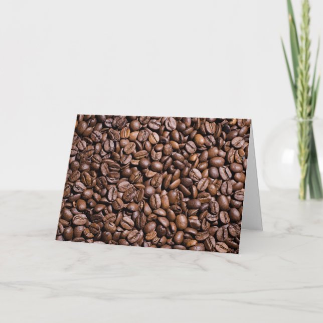 Coffee beans card (Front)