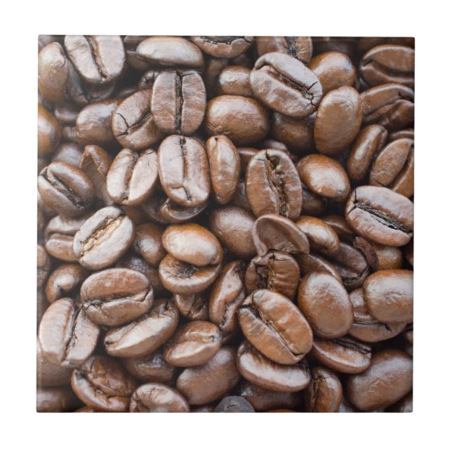 Coffee beans ceramic tile (Front)