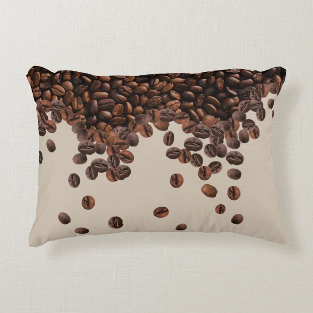 Coffee Beans Decorative Cushion (Front)