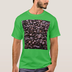 Coffee beans face mask cafe bistro nuts get your n T-Shirt