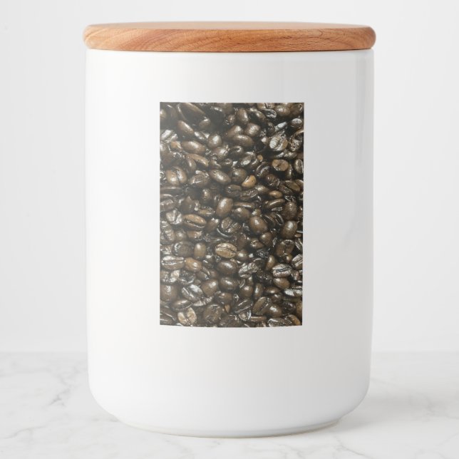 Coffee Beans Food Label (Front)