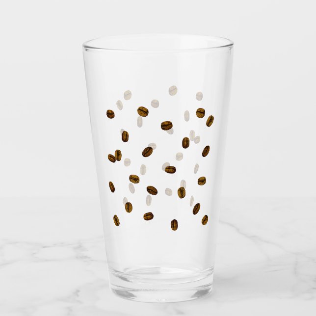 Coffee Beans Glass (Front)