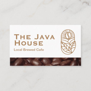 Coffee Beans   Grower Agriculture Graphics Business Card