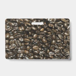 Coffee Beans ID Badge