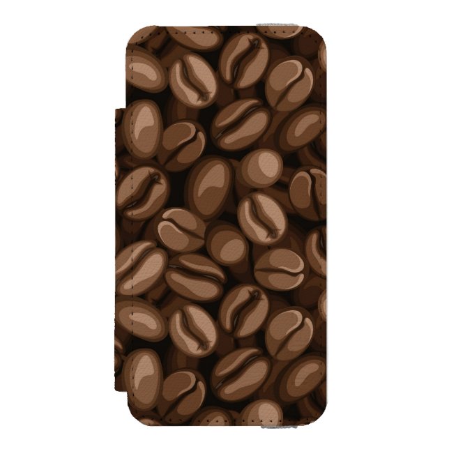 Coffee beans incipio iPhone wallet case (Folio Front)