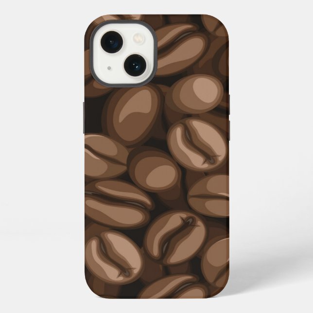 Coffee beans iPhone case (Back)
