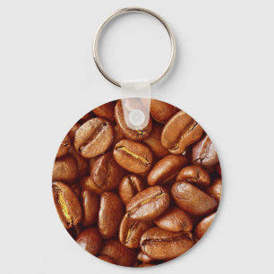 Coffee beans key ring