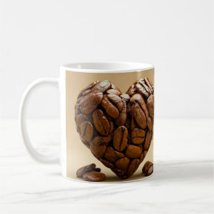 Coffee beans mug