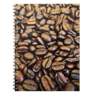 coffee beans notebook