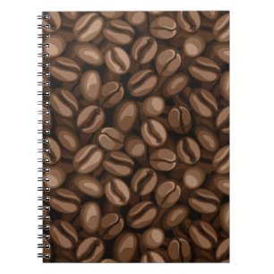Coffee beans notebook