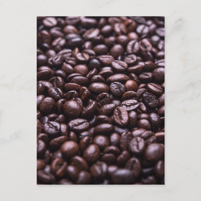 Coffee Beans Postcard (Front)