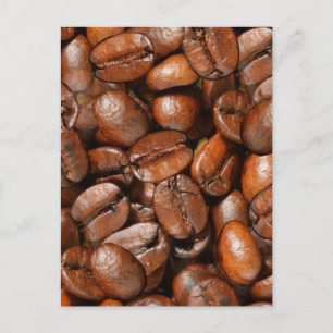 Coffee Beans Postcard