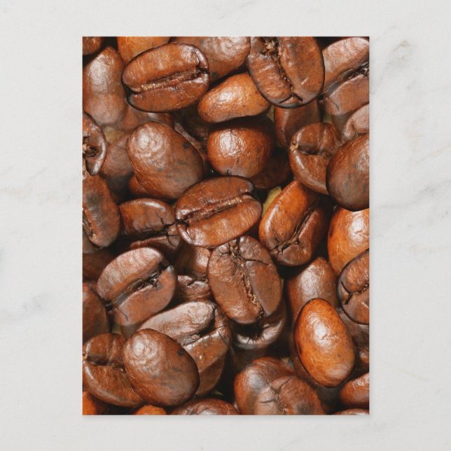 Coffee Beans Postcard (Front)