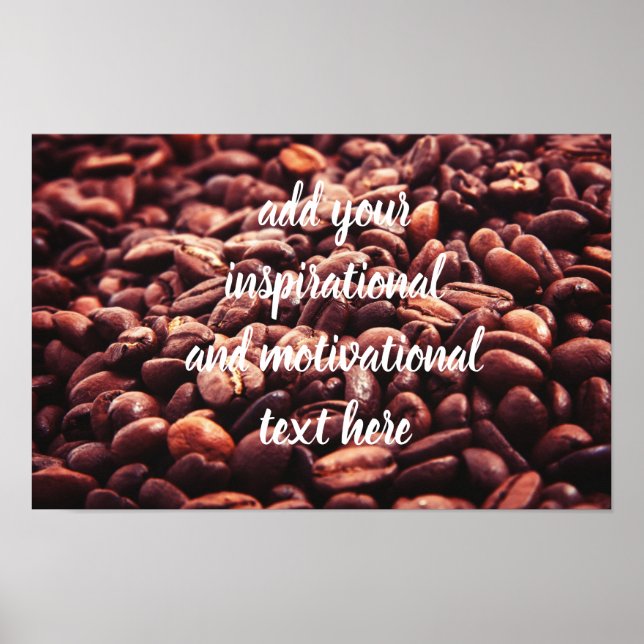 Coffee beans poster (Front)
