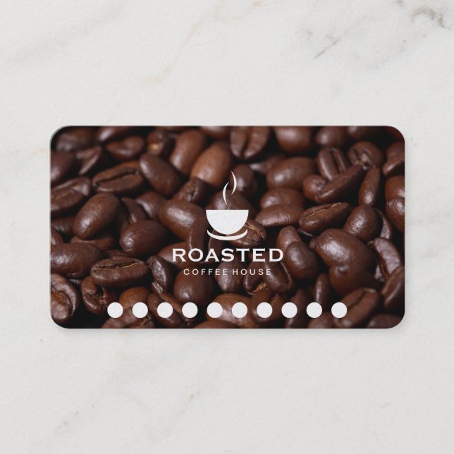 Coffee Beans (punch card variation) (Front)