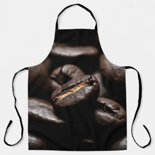 Coffee beans roasted food coffee apron