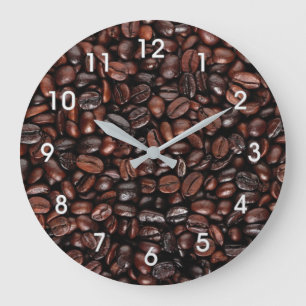 COFFEE BEANS WALL CLOCK