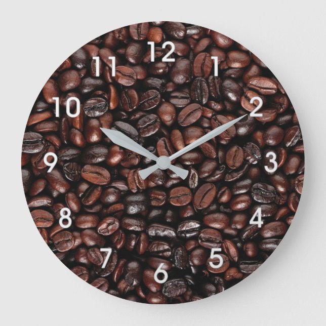 COFFEE BEANS WALL CLOCK (Front)