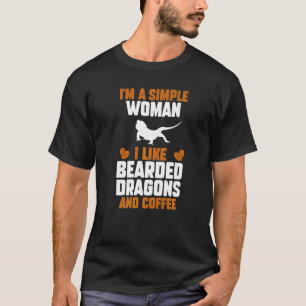 Coffee Bearded Dragon T-Shirt