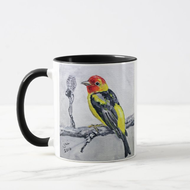 Coffee Bird Cup (Left)