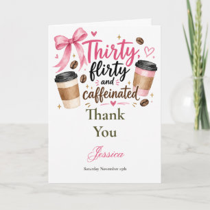 Coffee Birthday Invitation