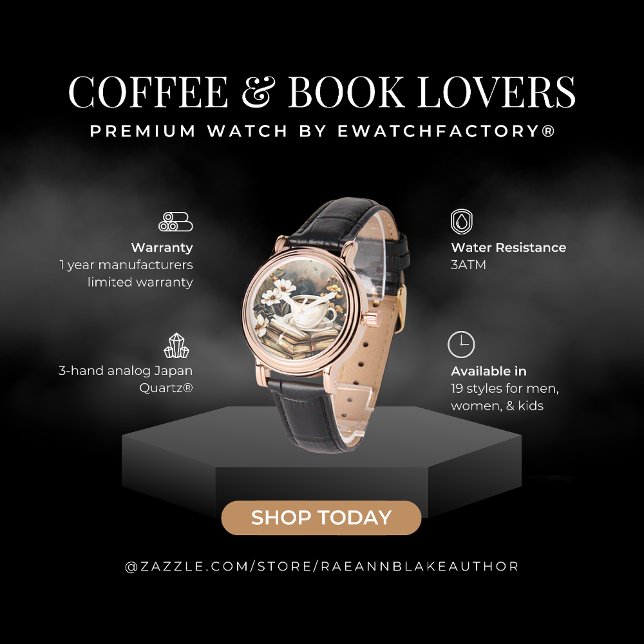 Coffee & Book Lovers Watch (Creator Uploaded)