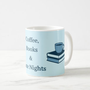 Coffee Books & Late Nights – Study Life Mug